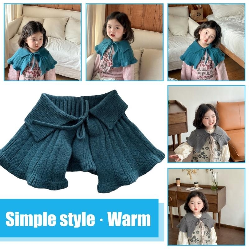 Winter Clothing For Kids - 97BC verwijderbare valse kraag 3-10T kindersjaal