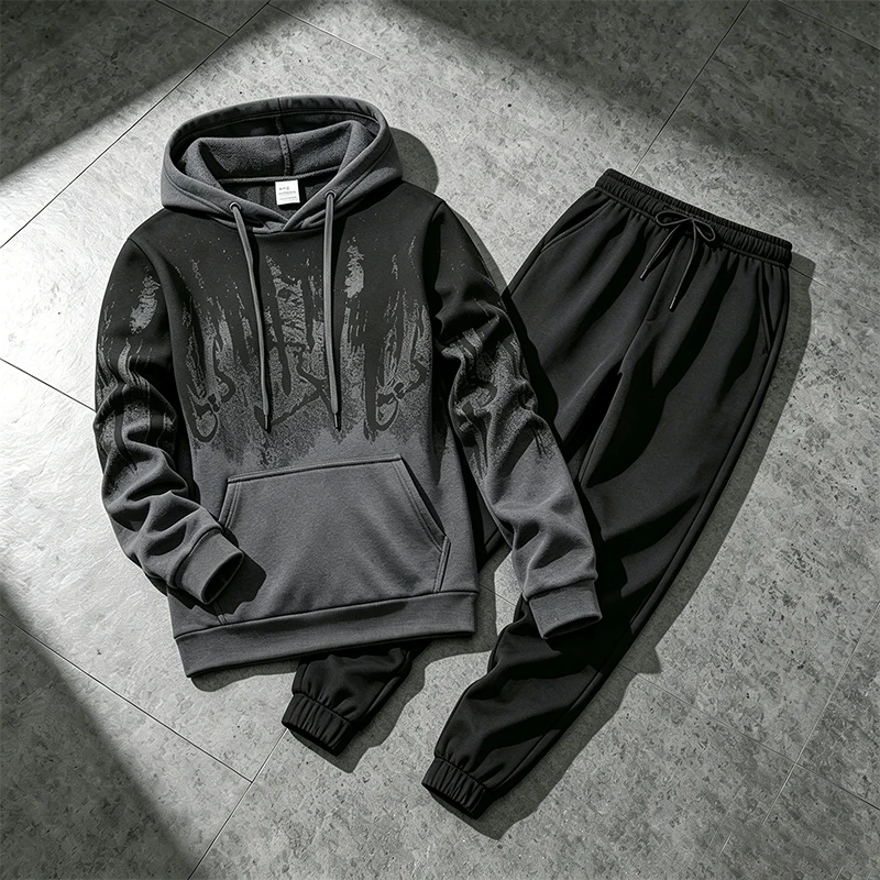 Winter Clothing For Men - Herfst Winter Heren Hoodies Trainingspak Casual