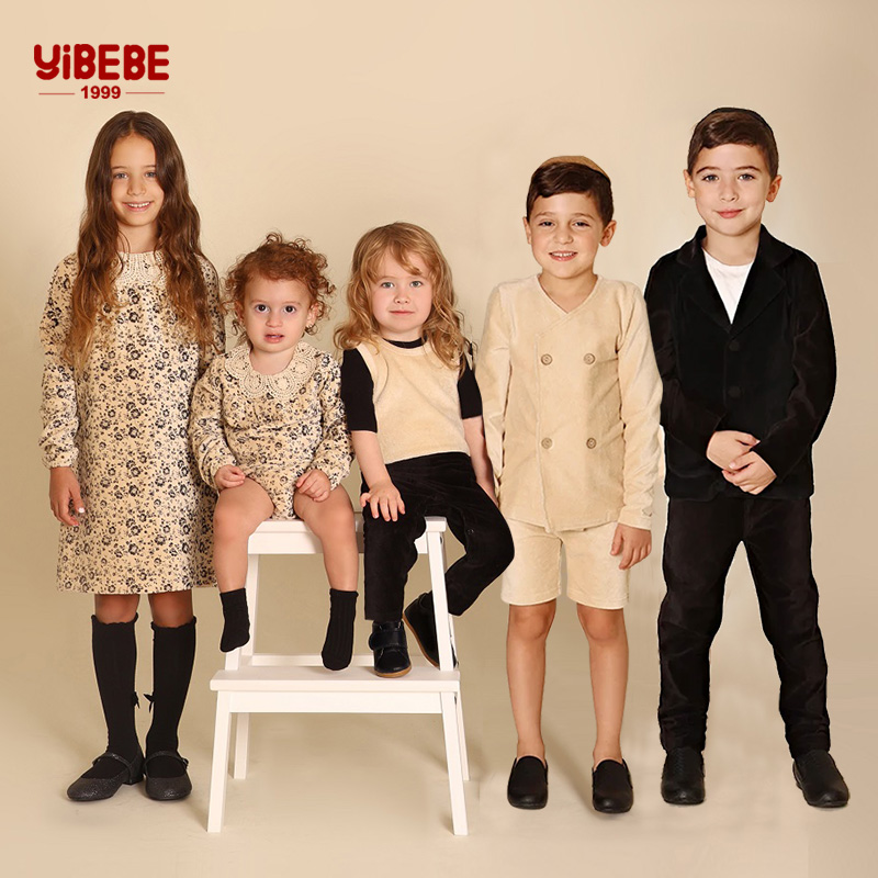 Winter Clothing For Kids - AA-Family Clothing Corduroy elegante set jongensblazers