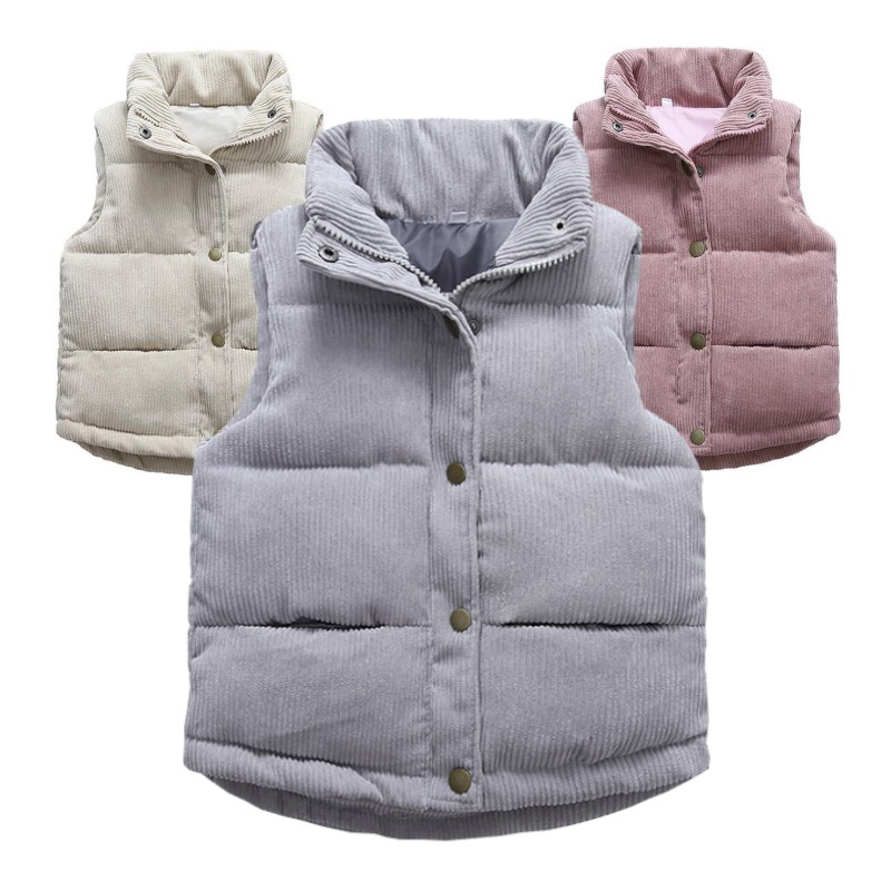 Winter Clothing For Kids - Kinderen Jongens Meisjes Corduroy Vesten Dikker