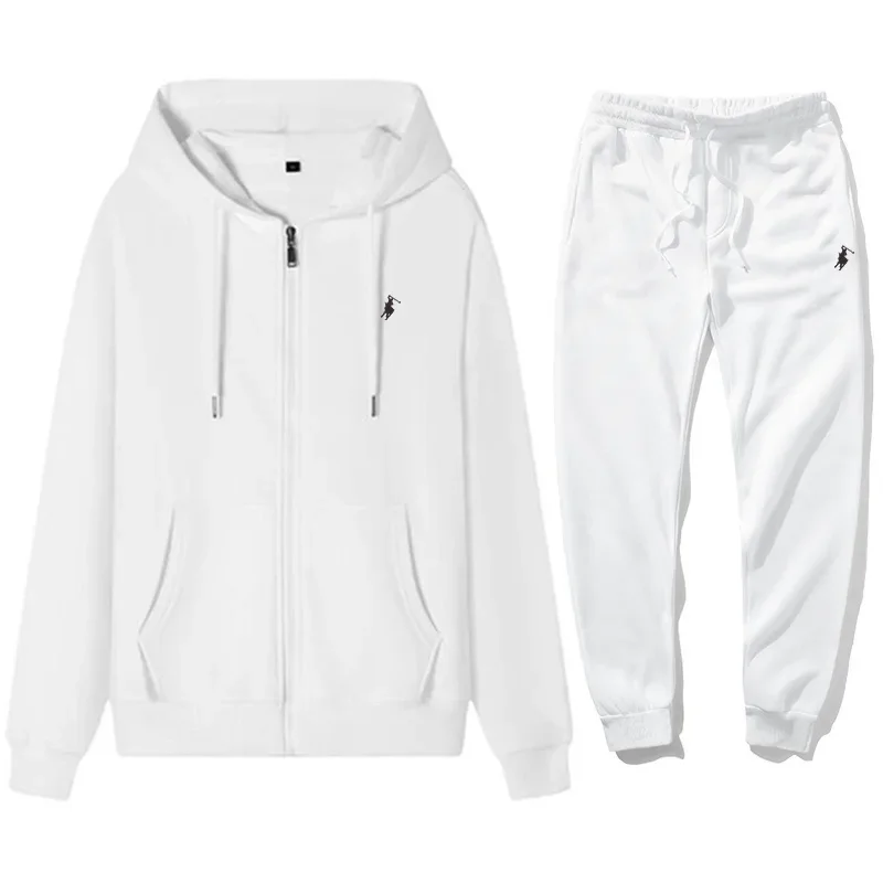 Winter Clothing Outfits - 2026 Heren Klassieke Hoodie Sportbroek Set