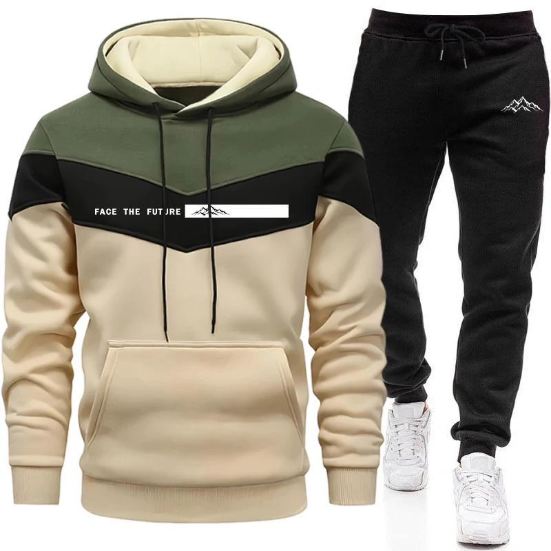 Winter Clothing For Men - Trainingspak Herenmode Casual Hoodie Sweatshirt Buitensport