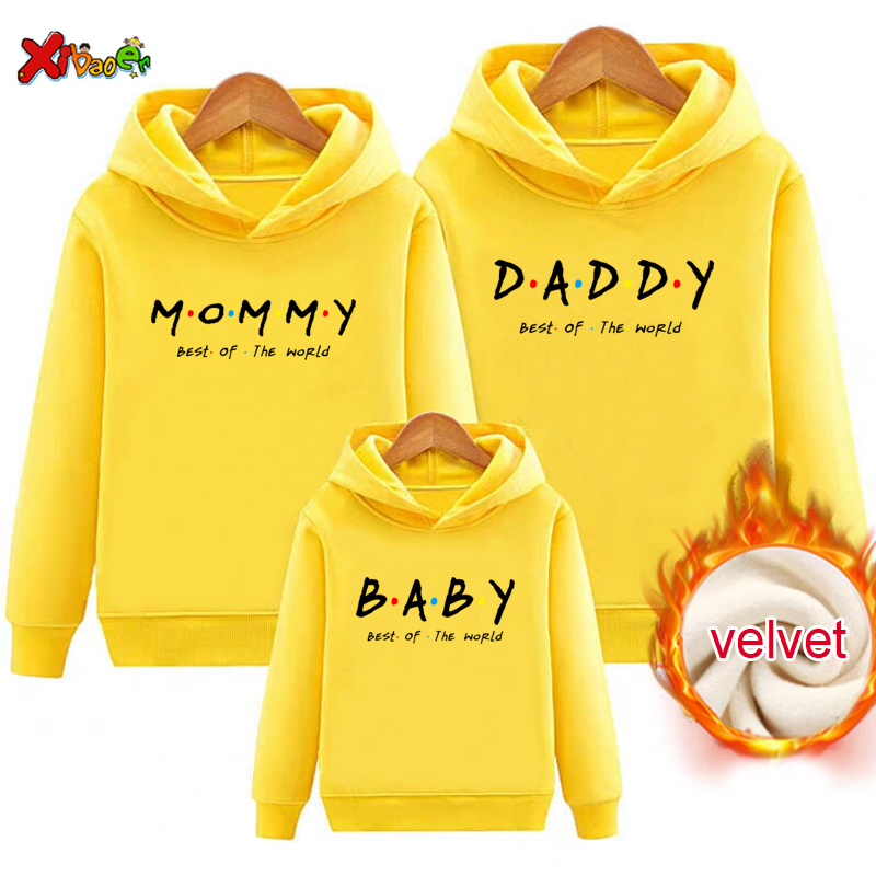Winter Clothing For Kids - Familie Outfit Bijpassende Capuchon Winter Kleding