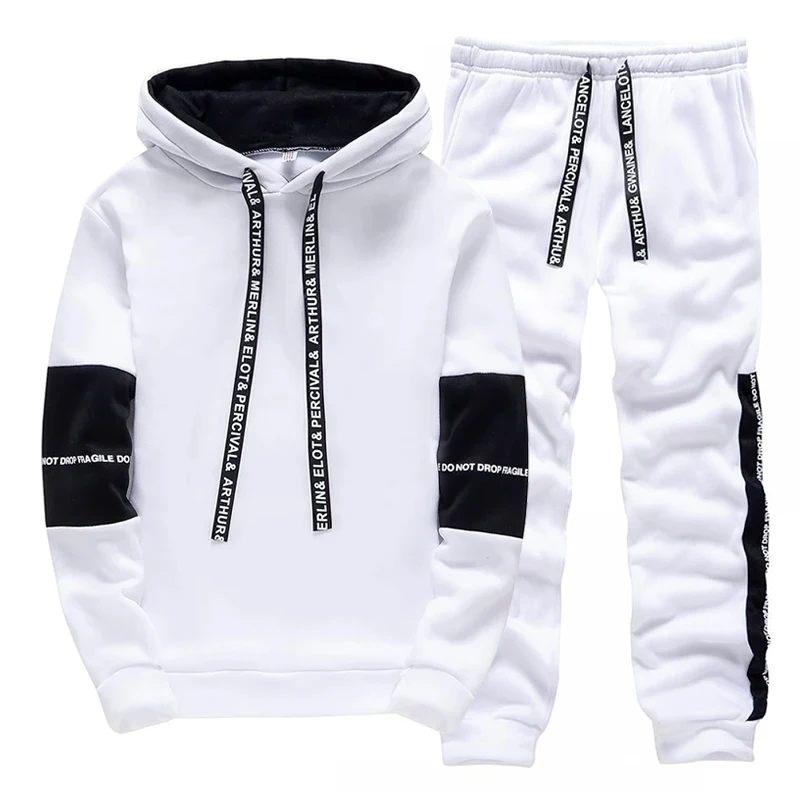 Zwart Wit Heren trainingspak M - Winter Clothing For Men recensie en prijs