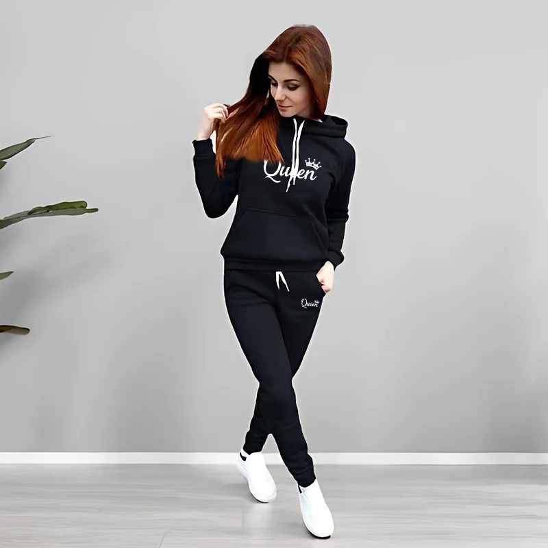 Dames trainingspak met Queen-l - Winter Clothing Outfits recensie en prijs
