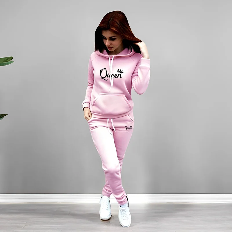 Dames trainingspak met Queen-l - Winter Clothing Outfits recensie en prijs