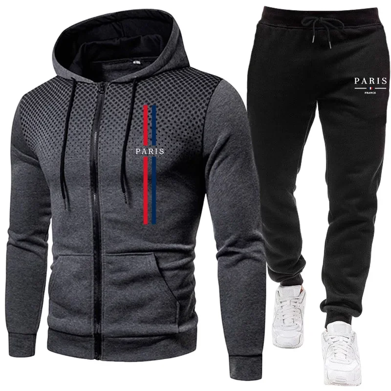 Heren sportpak met rits, jas + - Winter Clothing For Men recensie en prijs