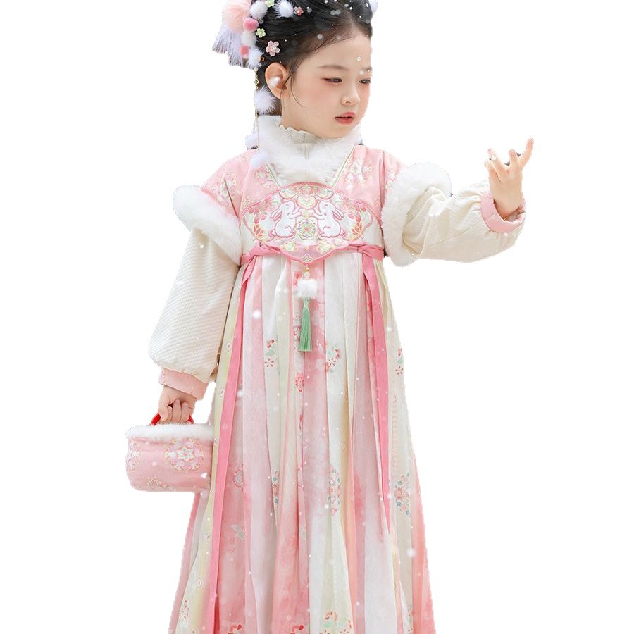 2025 Meisjes Fee Hanfu Kindere - Winter Clothing For Kids recensie en prijs