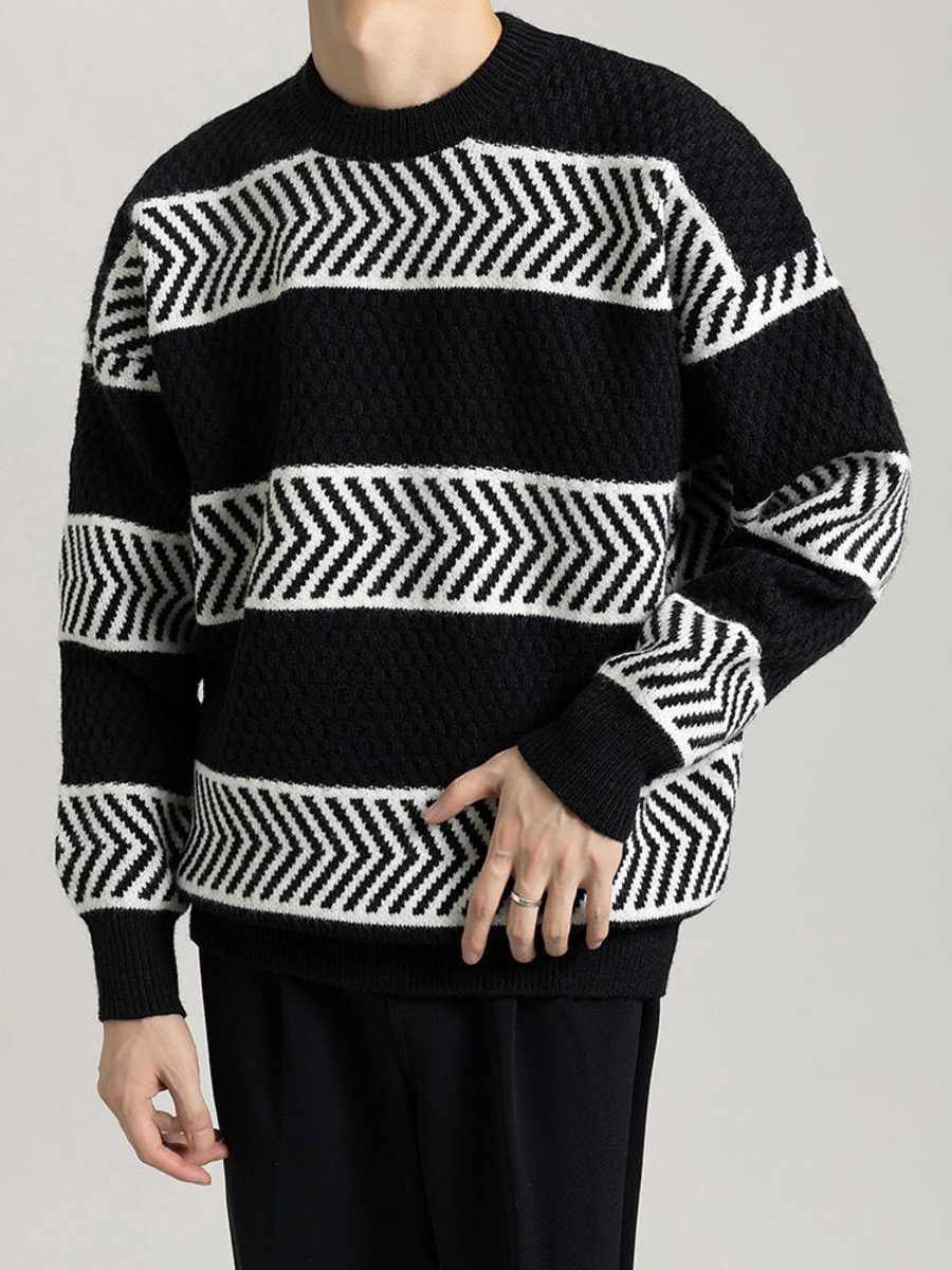 Casual losse strepen trui cont - Winter Clothing Hong Kong recensie en prijs
