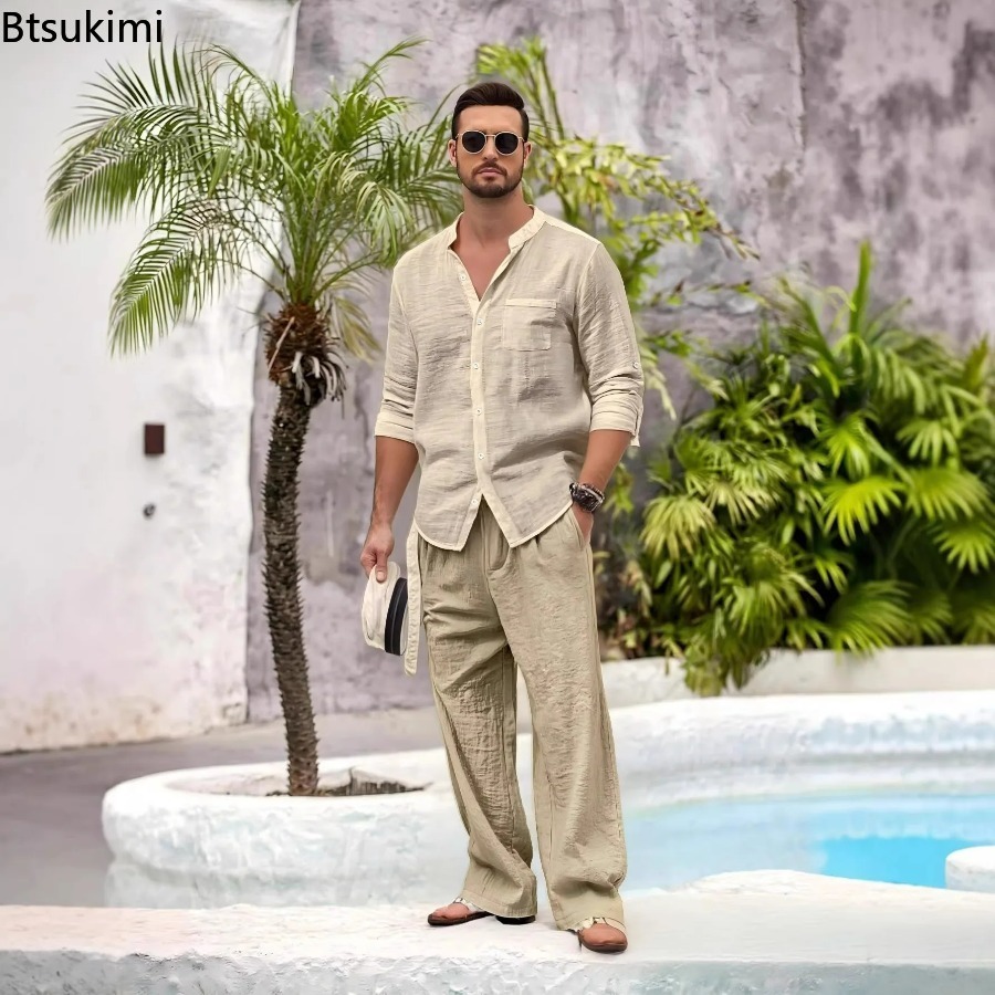 Nieuwe Heren Casual Katoen Lin - Winter Clothing For Men recensie en prijs
