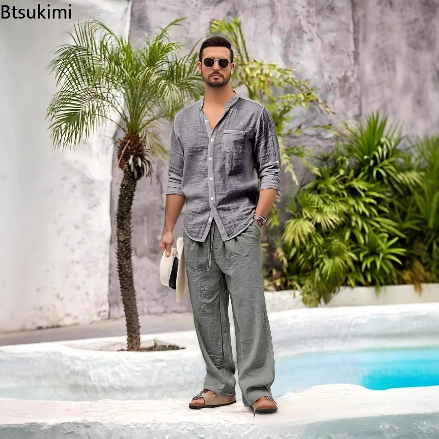 Nieuwe Heren Casual Katoen Lin - Winter Clothing For Men recensie en prijs