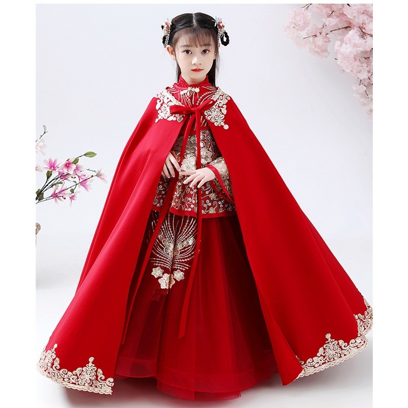 Meisjes Hanfu Cheongsam-kostuu - Winter Clothing For Kids recensie en prijs