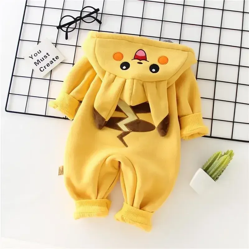 Cartoon Pocket Monsters Baby P - Winter Clothing For Kids recensie en prijs