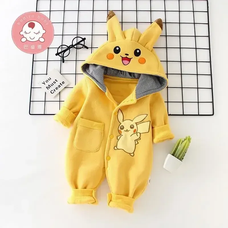 Cartoon Pocket Monsters Baby P - Winter Clothing For Kids recensie en prijs