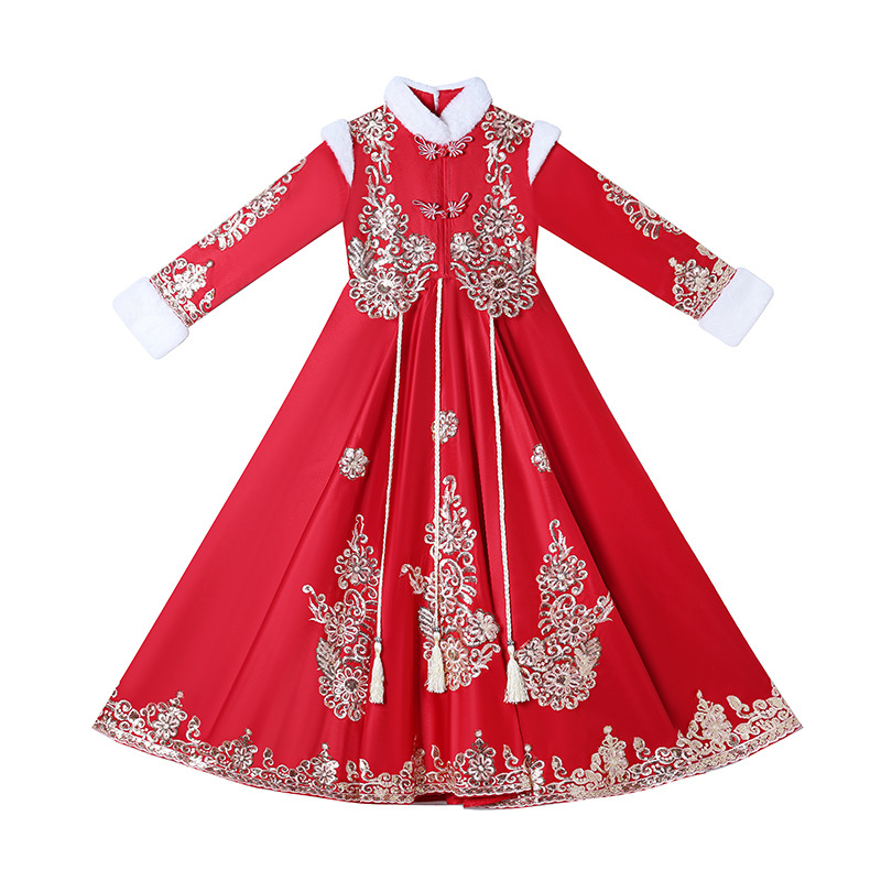 Meisjes Rode Chinese Nieuwjaar - Winter Clothing For Kids recensie en prijs