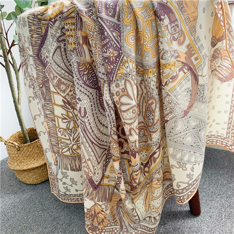 Zijden wollen sjaal 135CM Luxe - Winter Clothing Hong Kong recensie en prijs