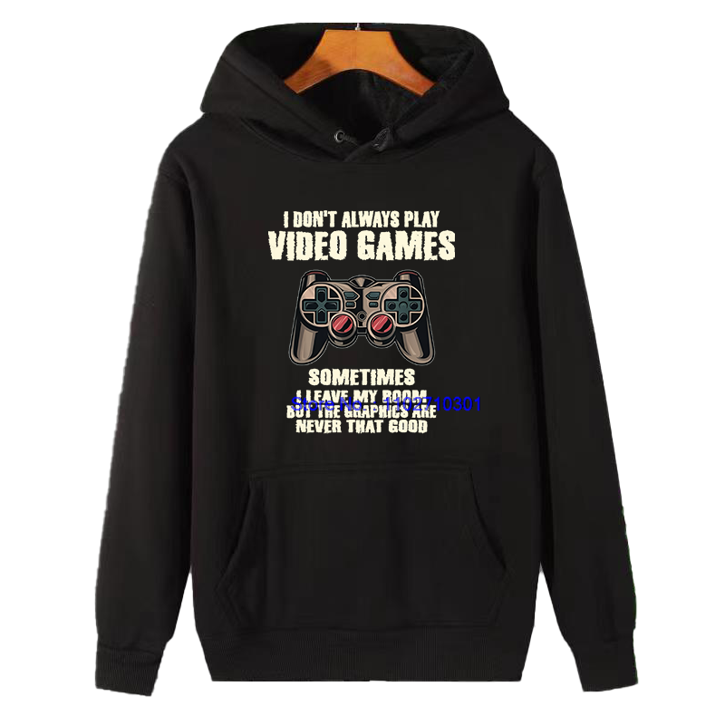 Winter dikke hoodie 'Ik speel  - Winter Clothing Video recensie en prijs