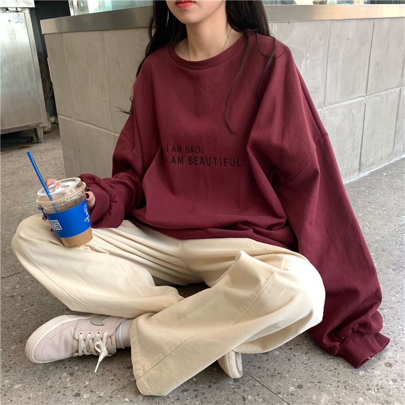 Losse studententop met lange m - Winter Clothing Hong Kong recensie en prijs